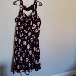 Black Torrid Skull Dress